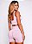 Conjunto Faixa Shorts Pump Blackout Zero Transparência Gloss Rosa Iogurte Acetinado - Imagem 6