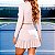 Conjunto Carmel Manga Longa Tenis ou Fitness com Shorts Saia Prissado Zero Transparência Rosa bebê Blush - Imagem 2