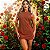 Chemise (Camisetão) Oversized em Suplex Light Vestido / Casual / Academia / Saída de Praia Marrom - Imagem 1