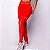 Legging Vibe Poliamida Premium Zero Transparência Vermelho Carmim - Imagem 1