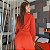 Conjunto Faixa com Zíper e Legging Confort Poliamida Premium Zero Transparência Vermelho Carmim - Imagem 2