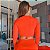 Blusa Youngs Cropped Viscose com elastico Vermelho Carmim - Imagem 2