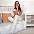 Polainas Premium Flash Dance em Tricot de Lã 1 camada Branca Off White - Imagem 2