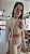 Jaqueta Star Golden Slim Fit Poliamida Premium Light Off White com Dourado - Imagem 5