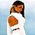Cropped Delfos Moving Poliamida Premium Branco Latte Off White - Imagem 2