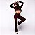 Conjunto Delfos Bailarina Moving Poliamida Premium Zero Transparência Marrom Expresso - Imagem 5
