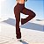 Conjunto Vicenza Bailarina Moving Ultra Sculpt Poliamida Premium Chapa-Barriga Zero Transparência Marrom Expresso - Imagem 7