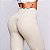Legging Bicolor Poliamida Premium Alta Compressão Zero Transparência Branco Baunilhacom Empina Bumbum - Imagem 3