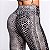 Legging Emotion Poliamida Premium Suplex Light Zero Transparência Preto com Estampa Cobra Cinza - Imagem 2