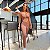 Conjunto Delicate Suplex Light Poliamida Premium Marrom Cacau - Imagem 1