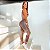 Conjunto Milano Live Jacquard Estampa Retrô Fit Cyber Lines Rosê - Imagem 2