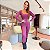 Macacão Winter Chic Jacquard Premium Alta Gramatura, Chapa-Barriga, Zero Transparência, Alta Compressão, Sem Costura e Canelado 3D Roxo Violeta - Imagem 2