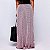 Conjunto Sun Body Dupla Face e Calça Pantalona Elastico Poliamida Premium Alta Gramatura Texturizado Blackout Zero Transparência Estampa Tweed Chanel Inspired Rosa - Imagem 4