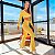 Conjunto Happiness Bailarina Poliamida Premium Amarelo - Imagem 1