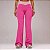 Calça Legging Bailarina Visa Poliamida Premium Zero Transparência Rosa Choque - Imagem 1