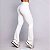 Calça Legging Bailarina Visa Poliamida Premium Branco Off White - Imagem 2