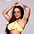 Conjunto Aster Chade Jacquard Poliamida Premium Zero Transparência Estampa Texturizada Honey Amarelo Manteiga - Imagem 6