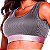 Top Fit Jacquard Estampa Retrô Fit Cyber Lines Rose - Imagem 2