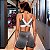 Conjunto Milano Gym Zero Transparência Jacquard Estampa Retrô Fit Cyber Lines - Imagem 2