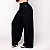 Conjunto Cropped e Calça Pantalona Malta Cut Algodão “Malha Podrinha” Canelado 3D Texturizada Preta - Imagem 4