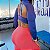 Tri-junto Conjunto Color Block Visa Seamless (Sem Costura) Poliamida Premium Zero Transparência e Canelado 3D Roxo Violeta c/ Rosa Pink - Imagem 4