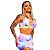 Conjunto Florença Jump Poliamida Premium Suplex Light Zero Transparência Estampa Algodão Doce - Imagem 2