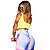 Conjunto Florença Jump Poliamida Premium Suplex Light Zero Transparência Estampa Algodão Doce - Imagem 10