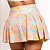 Shorts-Saia Blend Zero Transparência Estampa Hali Candy Colors Neon - Imagem 2