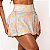 Shorts-Saia Blend Zero Transparência Estampa Hali Candy Colors Neon - Imagem 1