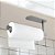 Porta Rolo Suporte Papel Toalha Papeleira Adesivo Sem Furar a Parede Aço Inox - CH278, CH279, CH284 - Imagem 9