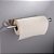 Porta Rolo Suporte Papel Toalha Papeleira Adesivo Sem Furar a Parede Aço Inox - CH278, CH279, CH284 - Imagem 4