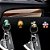 Kit 03 Ganchos Adesivos Carro Decorativo Banco Painel Casa Cozinha Banheiro Quarto - Ch179 - Imagem 1