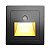 Kit 10 Balizador Arandela Luminária de Embutir Sensor Presença Corredor Escada LED Luxo - Imagem 7