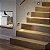 Kit 10 Balizador Arandela de Embutir Com Sensor de Movimento Corredor Escada Banheiro Cozinha Quarto Varanda Garagem LED Luxo - Imagem 3