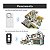 Kit 1 Alarme + 2 Controles Residencial Comercial CH188 - Imagem 2