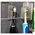 Gancho Adesivo Aço Inoxidável Multiúso Banheiro Suporte Escova de Dentes e Copo  - CH71 - Imagem 4