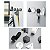 Gancho Adesivo Nórdico Minimalista Cabide Banheiro Cozinha Quarto Lavanderia CH155, CH156 - Imagem 10