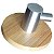 Gancho Adesivo Cabide Inox Bambu Luxo Banheiro Cozinha Quarto CH47 - CH163 - Imagem 3