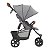 Carrinho Treviso 3 Woven Grey Com Couro - Abc Design - Imagem 1