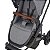 Carrinho Como 4 Com Bebê Conforto e Moises - Detalhes em Couro Woven Grey - Abc Design - Imagem 7