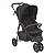 Carrinho Treviso 3 Woven Black Com Couro - Abc Design - Imagem 2