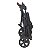 Carrinho Treviso 3 Woven Black Com Couro - Abc Design - Imagem 3