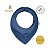 Babador Bandana +3 Meses Jeans Azul - Corujitos - Imagem 1