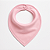 Babador Bandana +3 Meses Rosa Claro - Corujitos - Imagem 2