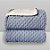 Cobertor Sherpam Dots Azul - Laço Bebê - Imagem 3