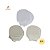 Kit Luvinha Com 3 Pares Na Cor BG/BR /CR 100% Algodão Egípcio RN - Corujitos - Imagem 1