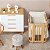 Kit Mini Berço Com 6 Peças Linho Bege - Batistela - Imagem 3