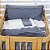 Kit Mini Berço Com 6 Peças Linho Jeans - Batistela - Imagem 2