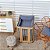 Kit Mini Berço Com 6 Peças Linho Jeans - Batistela - Imagem 3