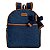 Mochila Maternidade Riviera Marinho Com Laço Decorativo - Batistela - Imagem 1